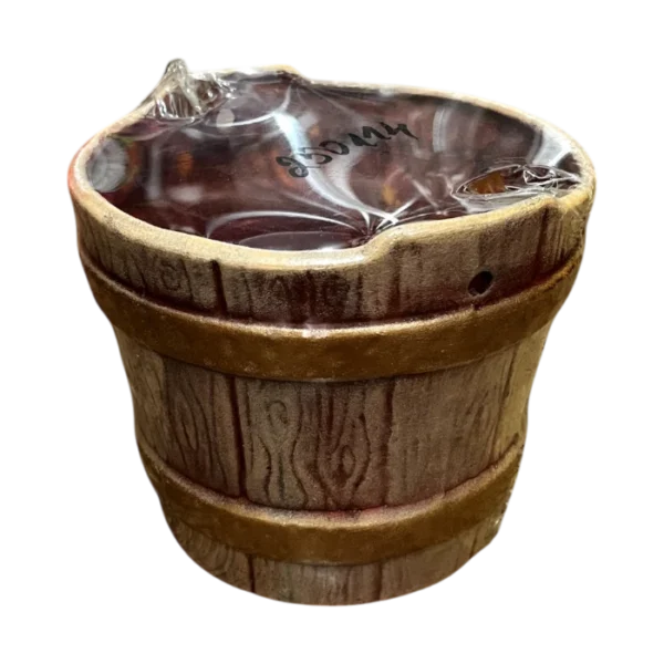 Керамична саксия Ведро