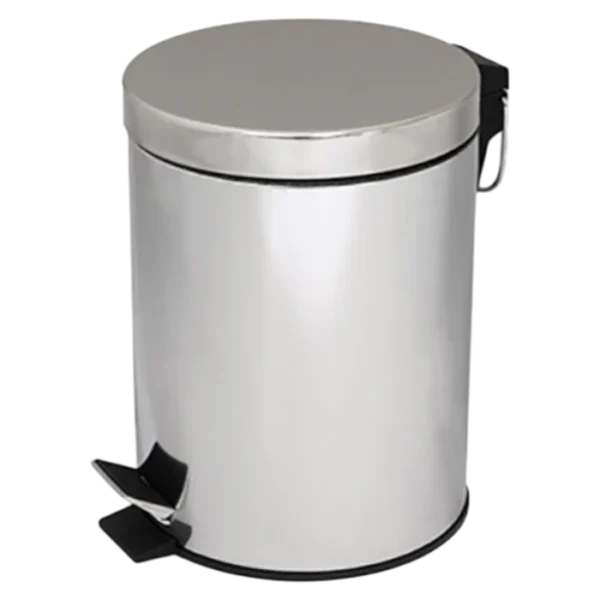Кош за отпадъци с педал метален 5L