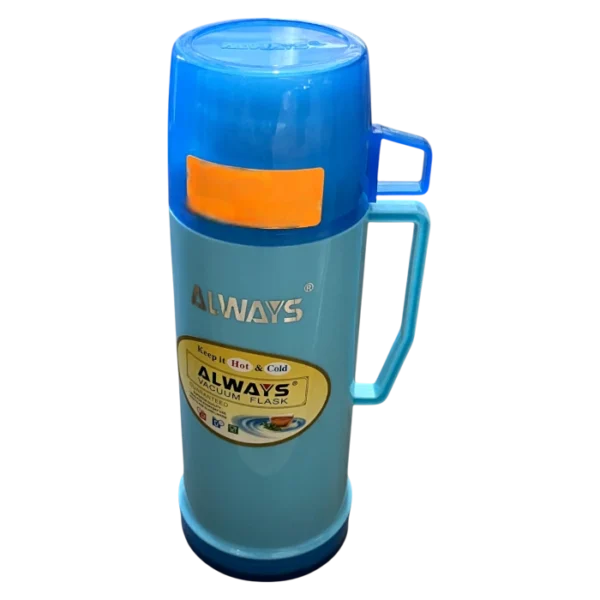 Термос пластмасов със стъклен балон 680ml